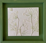 'Hand Painted Queen Anne's Lace Botanical Cast' by Botanical Art by Diane De Roo
