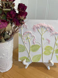 'Hand Painted Hydrangea Botanical Cast' by Botanical Art by Diane De Roo