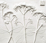 'Hydrangea Square Botanical Cast' by Botanical Art by Diane De Roo
