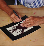 'Red Beets Vegetable Shadow Box' by Botanical Art by Diane De Roo