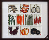 'The Vegetable Patch' by Botanical Art by Diane De Roo
