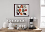 'The Vegetable Patch' by Botanical Art by Diane De Roo