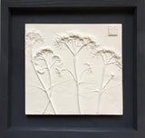 'Framed Botanical Cast - Dark Grey' by Botanical Art by Diane De Roo