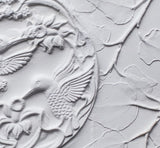 'Hummingbird and Ivy Botanical Cast' by Botanical Art by Diane De Roo