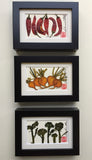 'Mini Gold Beet Frame' by Botanical Art by Diane De Roo