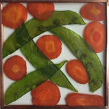 'Vegetable Slice Coasters' by Botanical Art by Diane